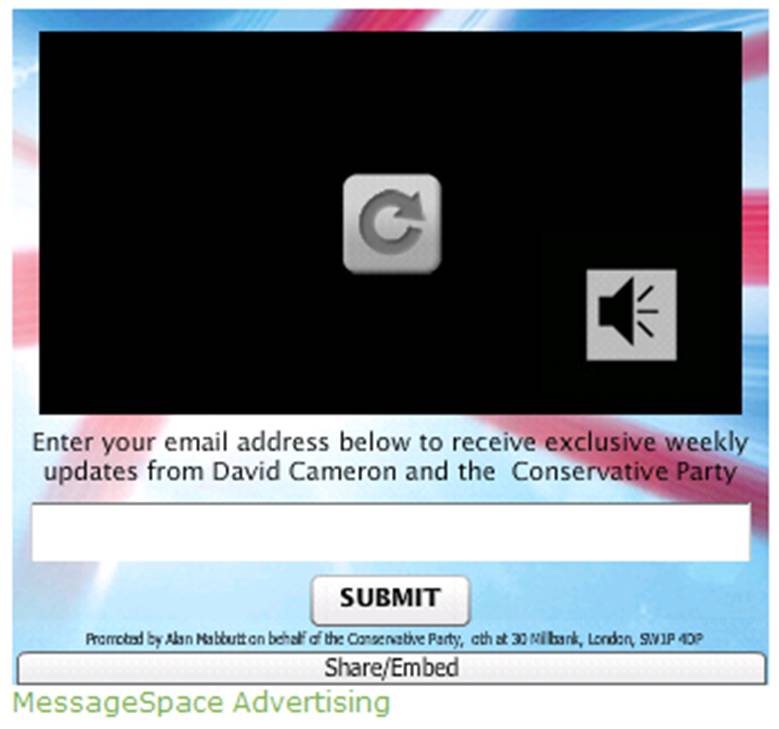 Conservative email catch MPU