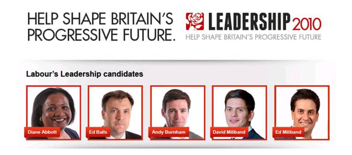 Labour Party leadership election 2010