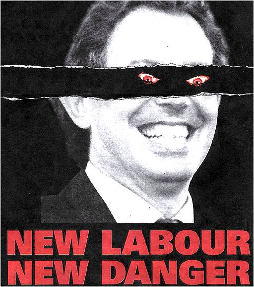 New Labour New Danger demon eyes