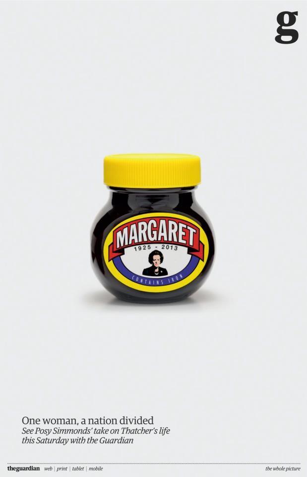 Marmite Margaret Guardian Ad BBH