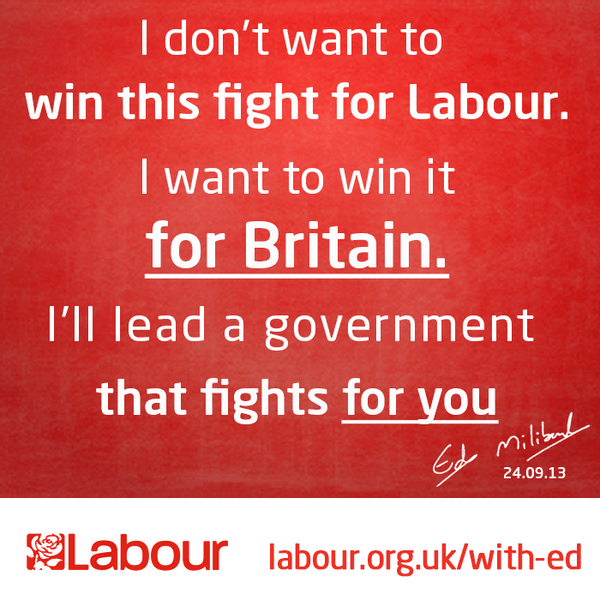 lead Britain ed miliband conference speech 2013