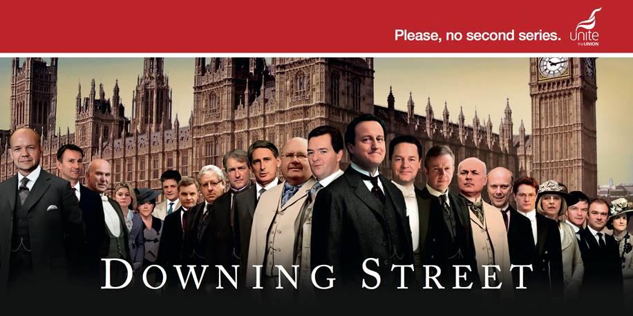 Downing St Downton Abbey