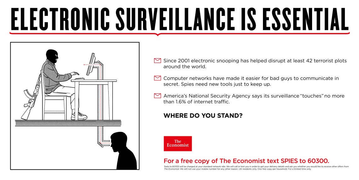 electronic sureillance essential economist where do you stand