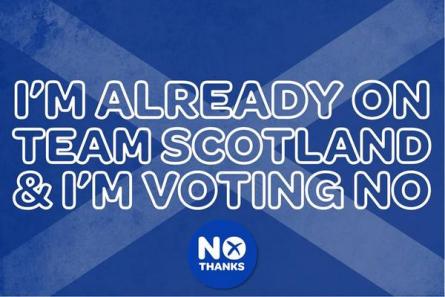 Better together team scotland voting no