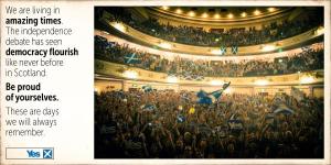 Yes Scotland - days to remember