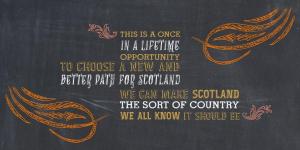 yes scotland once in a lifetime