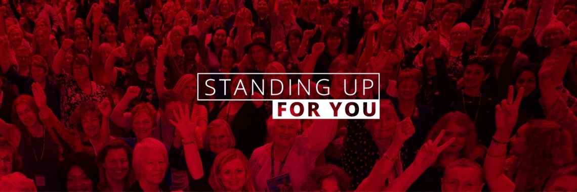 Labour slogan GE2017 - Standing up for you