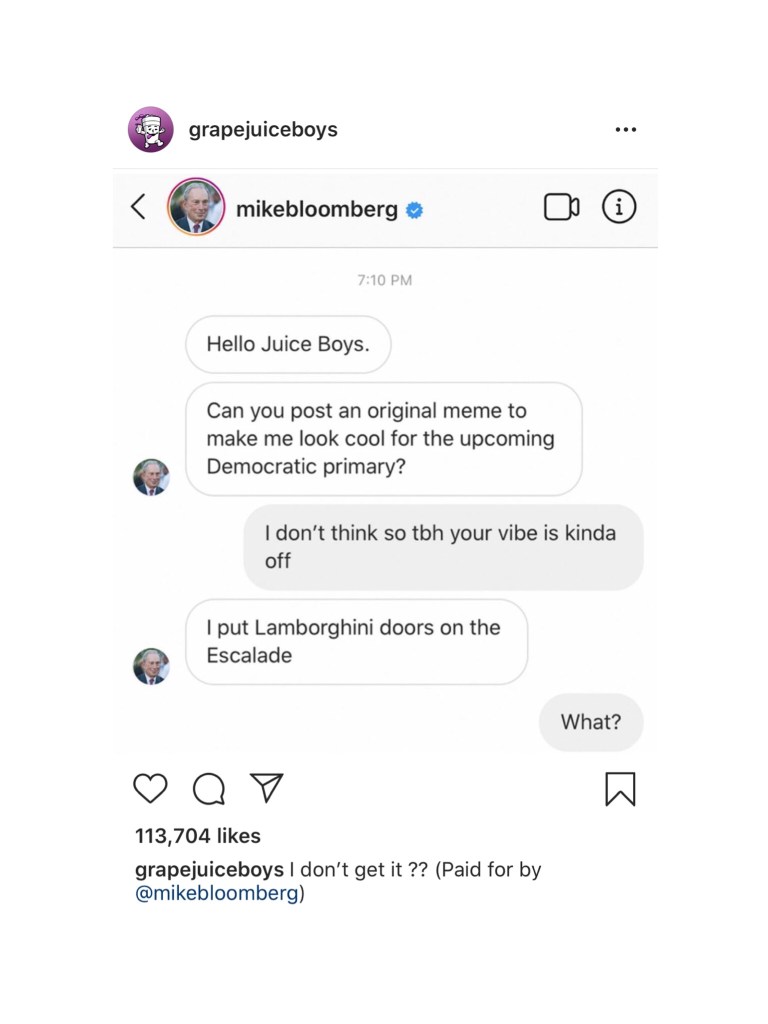 Mike Bloombery meme lamborghini doors